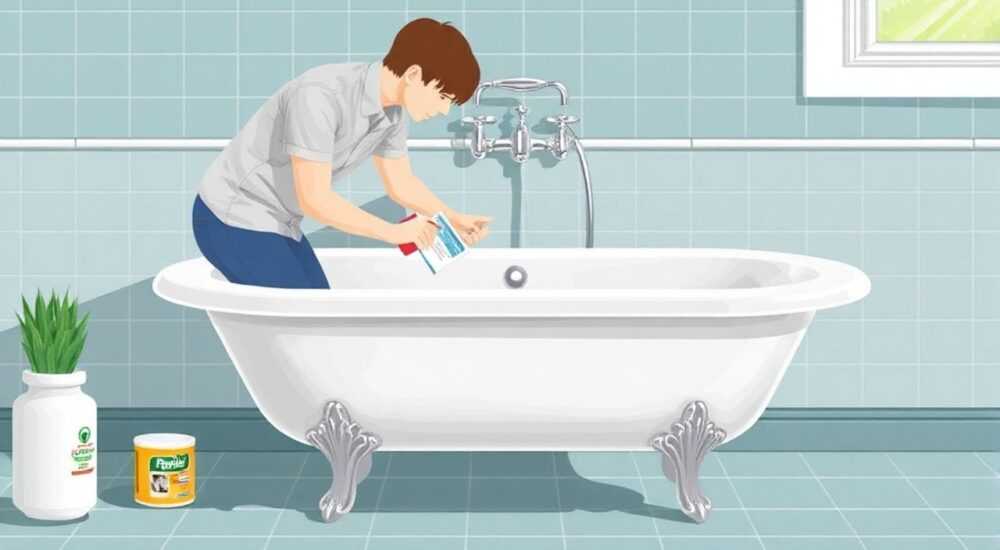 Как восстановить эмаль в ванной своими руками на небольшом участке