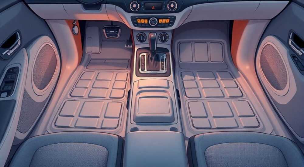 Как восстановить напольное покрытие автомобиля