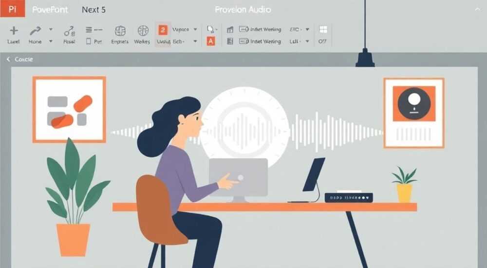 Как вставить аудио в powerpoint