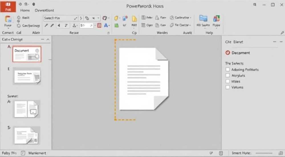Как вставить документ в powerpoint