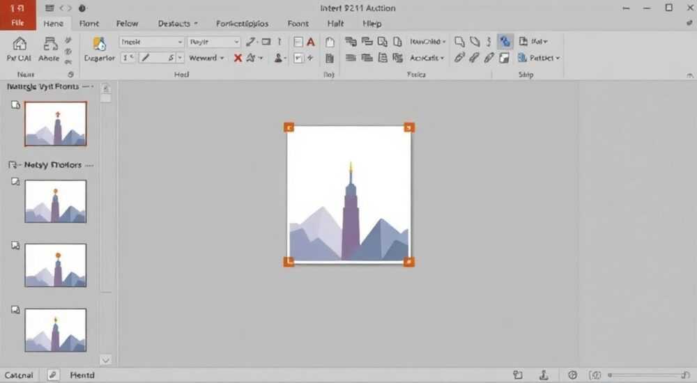 Как вставить фотку в презентацию powerpoint