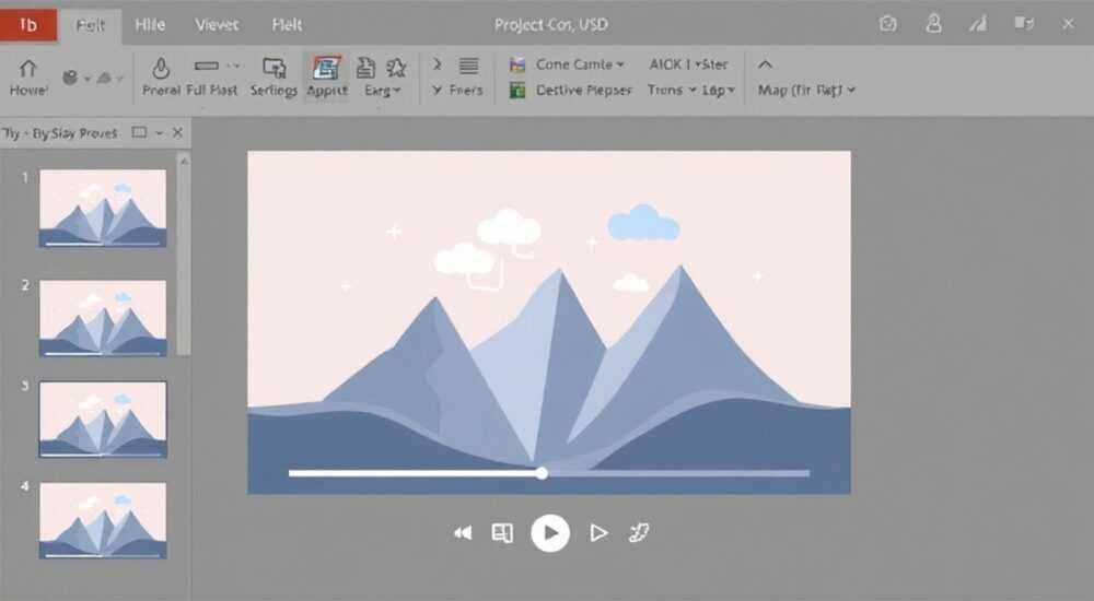 как вставить гифку в презентацию powerpoint чтобы воспроизводилось в презентации