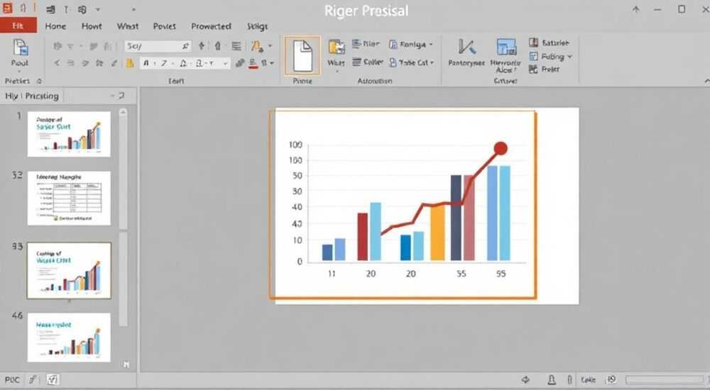 Как вставить график в презентации powerpoint