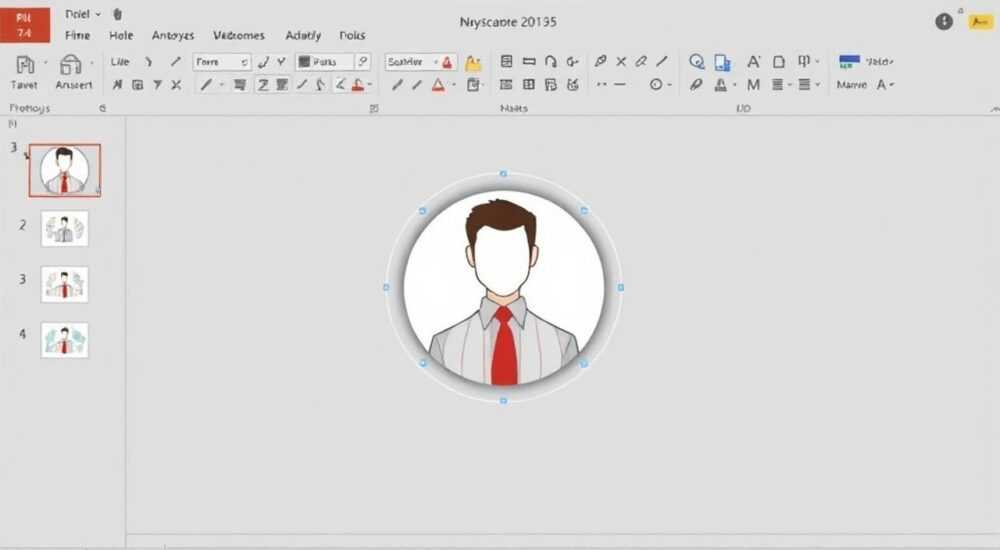 Как вставить картинку в круг в powerpoint