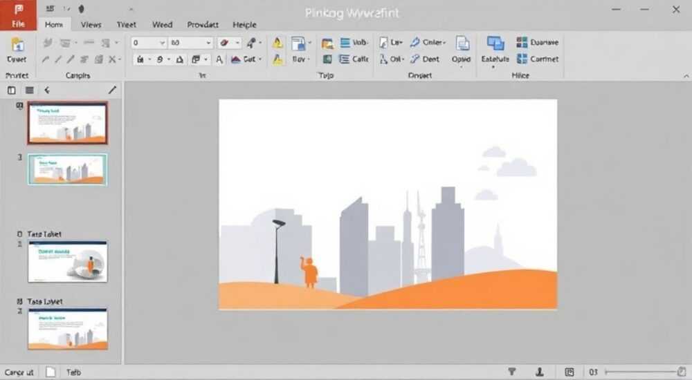 Как вставить макет в powerpoint