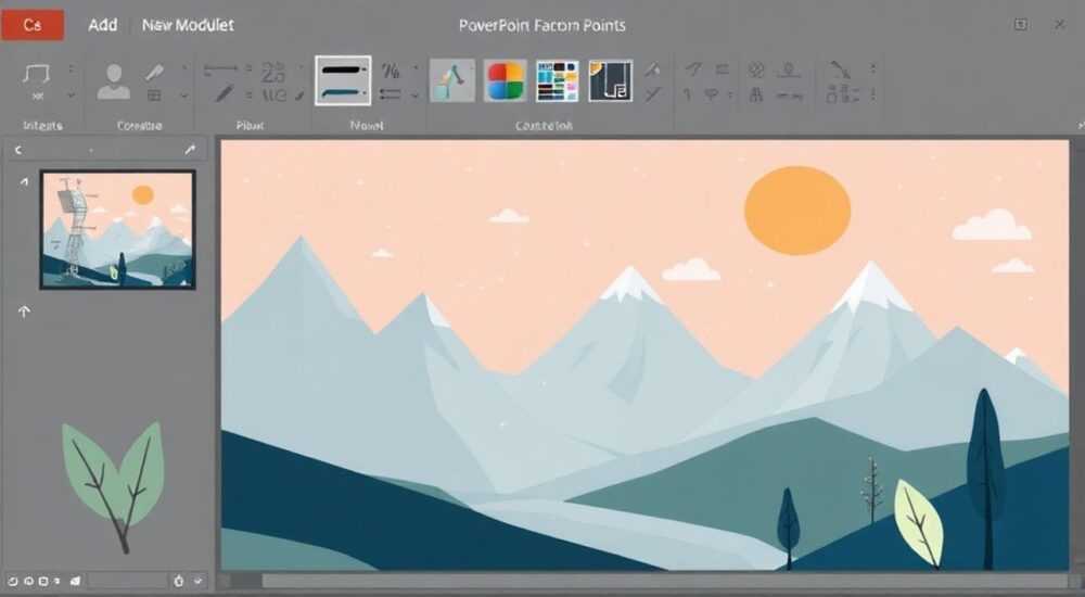 Как вставить новый модуль в powerpoint