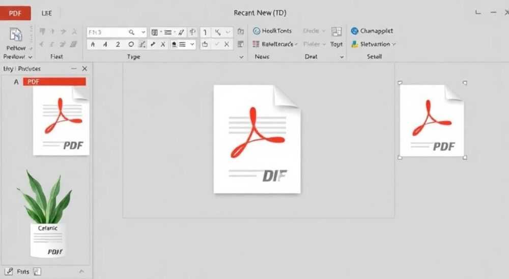 Как вставить pdf файл в powerpoint