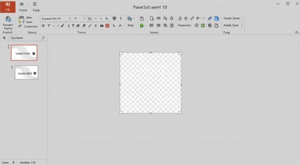 Как вставить png в powerpoint без фона