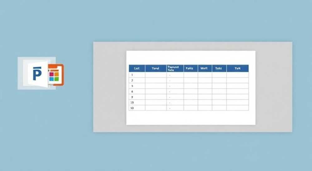 Как вставить таблицу из ворда в презентацию powerpoint