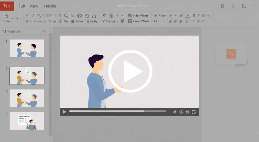 Как вставить видео на презентацию в powerpoint