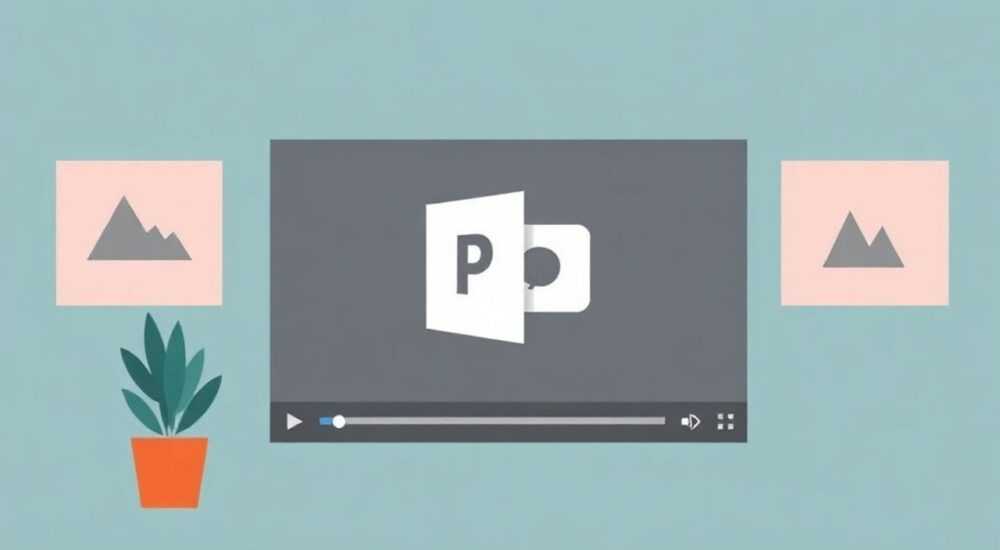 Как вставить видеофайл в презентацию powerpoint