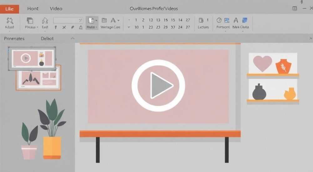 как вставлять видео в презентацию powerpoint