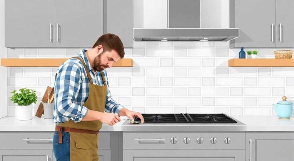 Как выбрать крестики для укладки плитки на фартук кухни