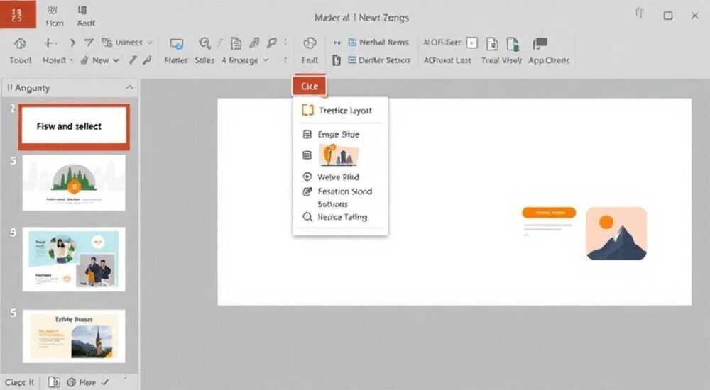 Как выбрать макет слайда в powerpoint