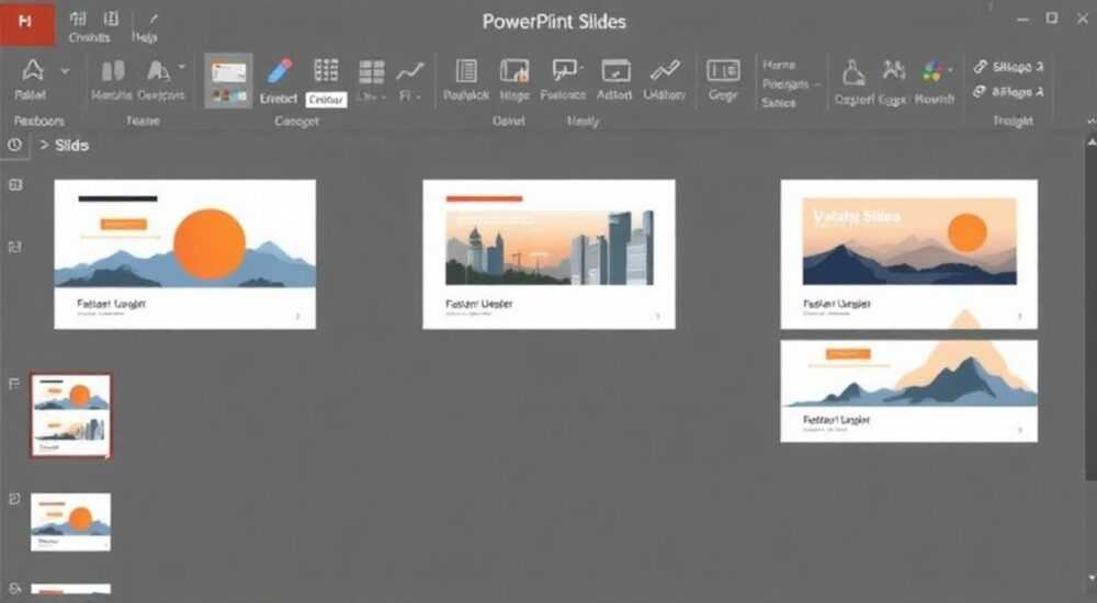 Как выделить несколько слайдов в powerpoint