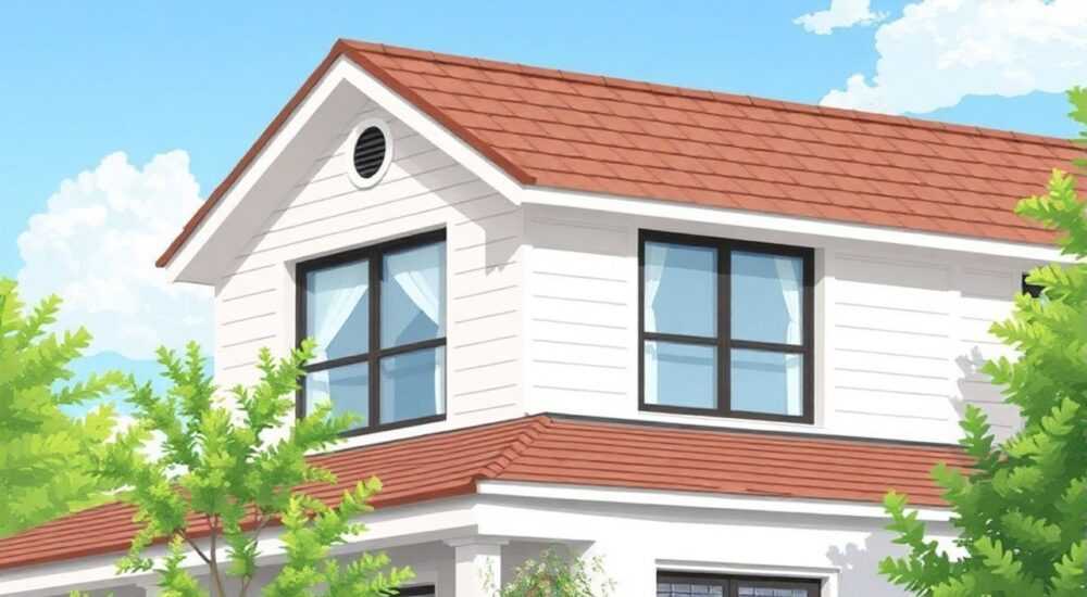Как выглядит карниз крыши