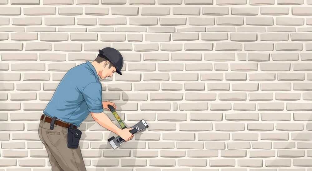 Как выложить внутренний угол декоративным кирпичом из гипса