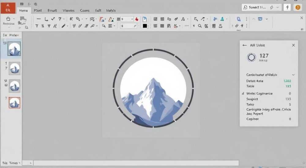 Как вырезать картинку кругом в powerpoint