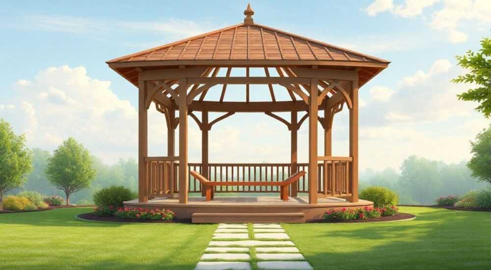Как выровнять площадку под беседку своими руками