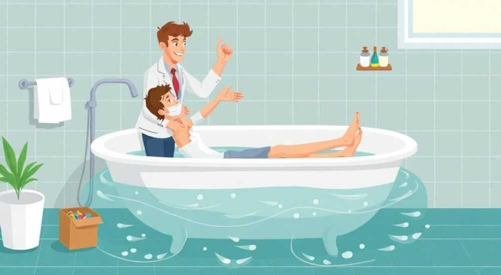 Как вытащить человека из ванной