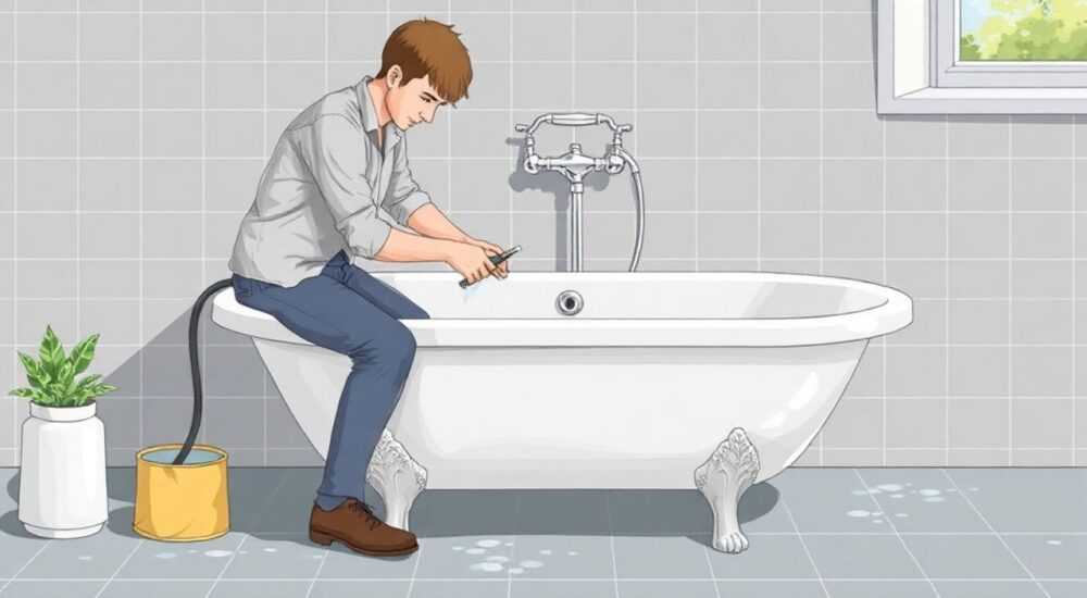 Как заделать стык между ванной