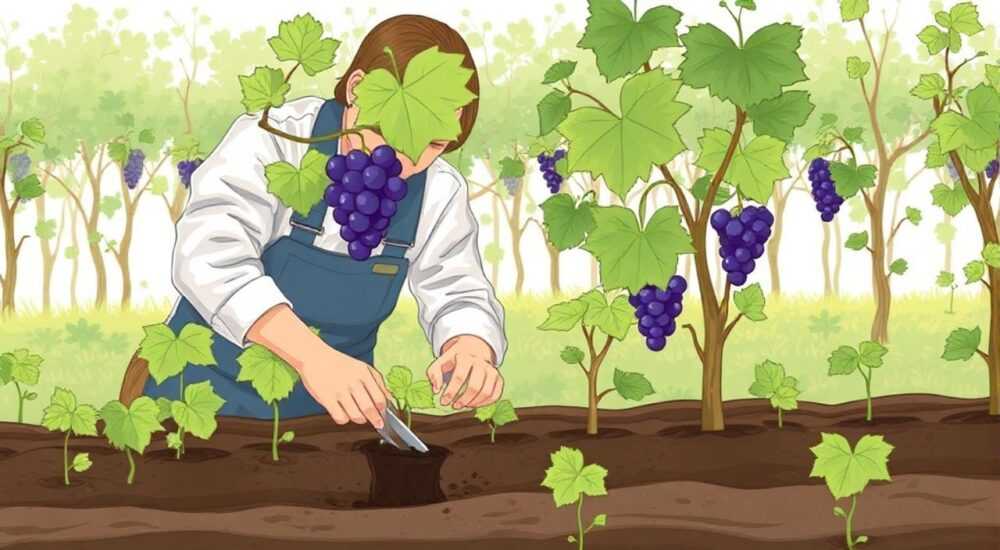 Как заготовить черенки винограда осенью для посадки весной
