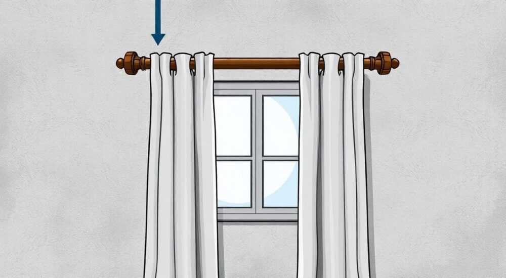 Как закрепить карниз к бетонной стене
