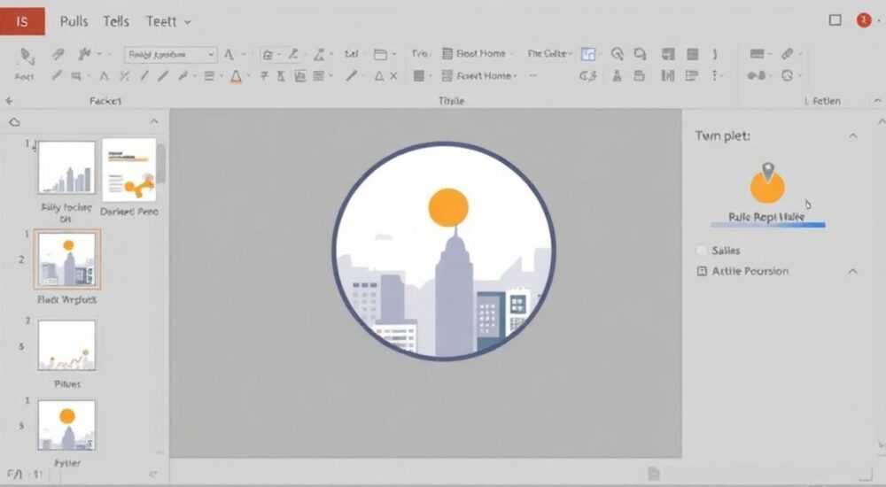 Как закруглить картинку в powerpoint