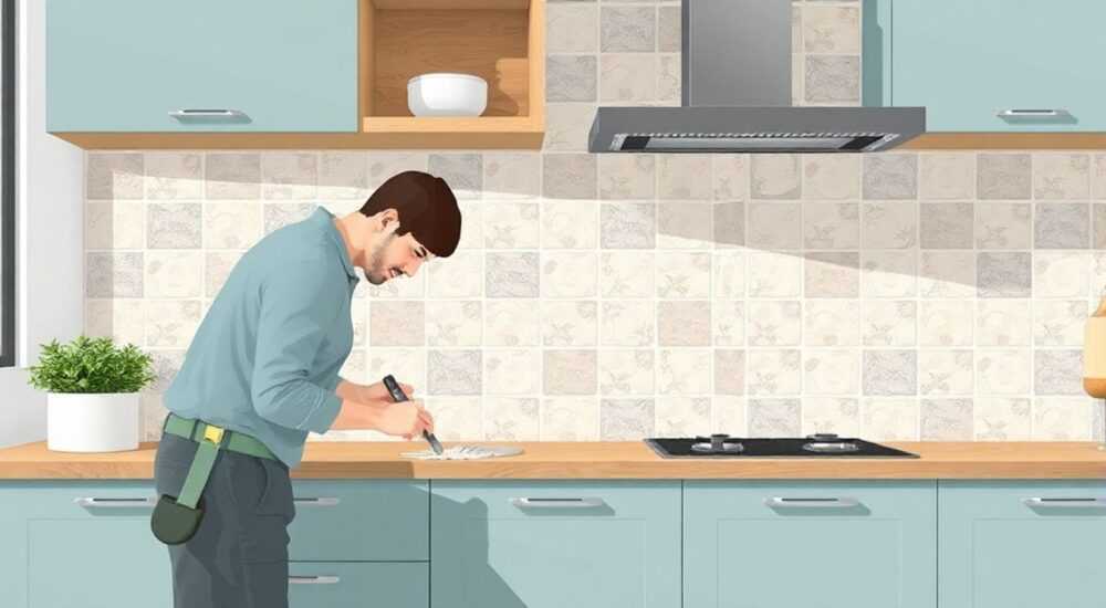 Как замазывать швы на плитке в кухне