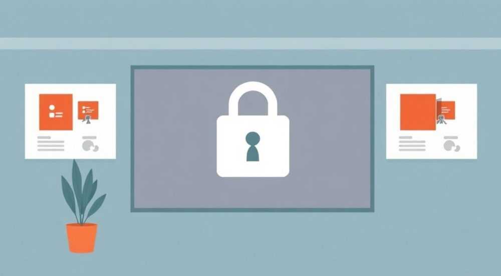 Как запаролить презентацию powerpoint