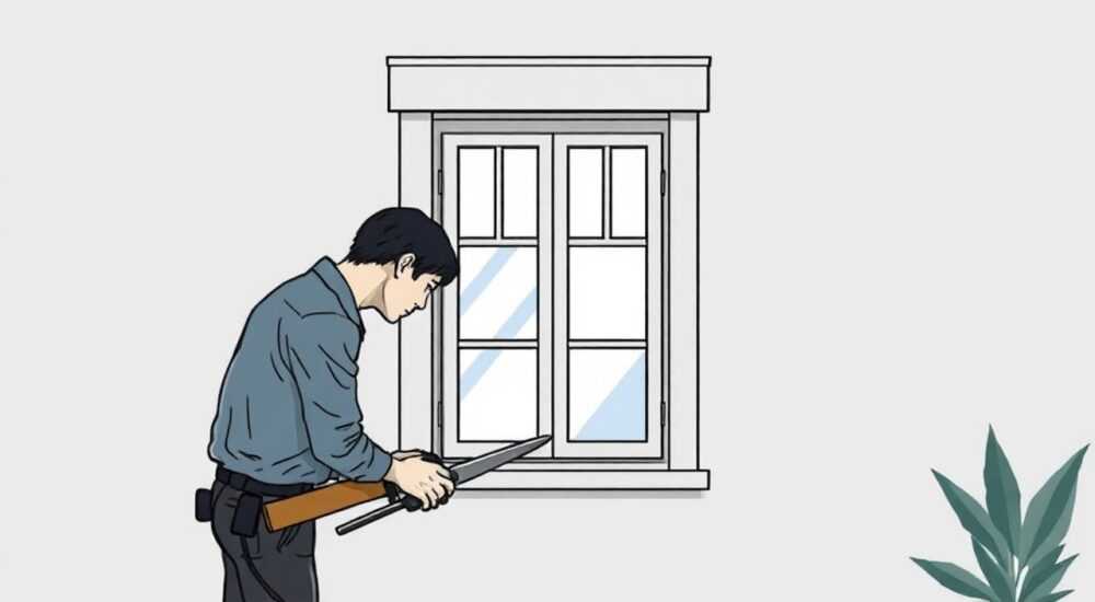 Как запиливать наличник монблан на окнах