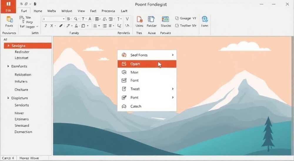 Как запустить параметры шрифта в microsoft powerpoint
