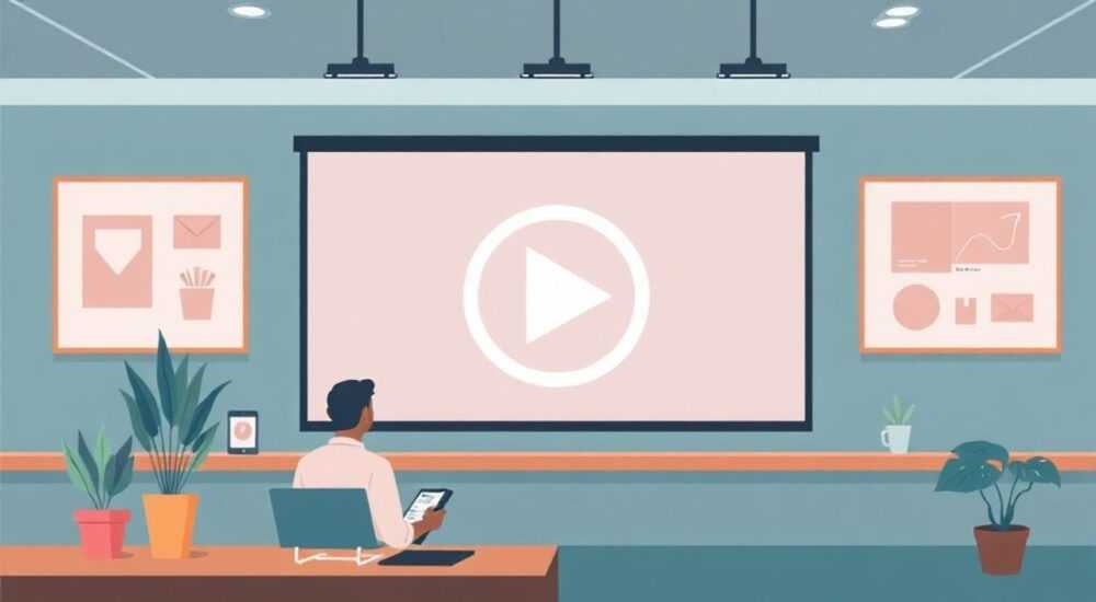 Как запустить видео в презентации powerpoint