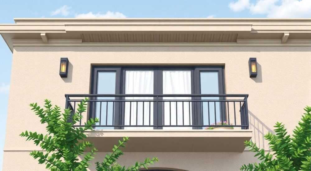 Как зарезать карниз на балконе