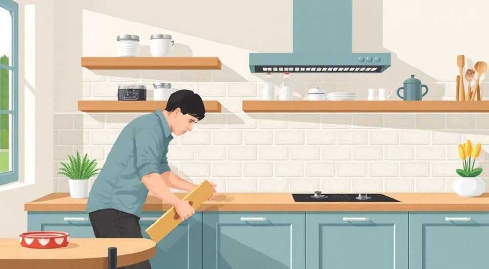 Как затереть швы на плитке на кухне