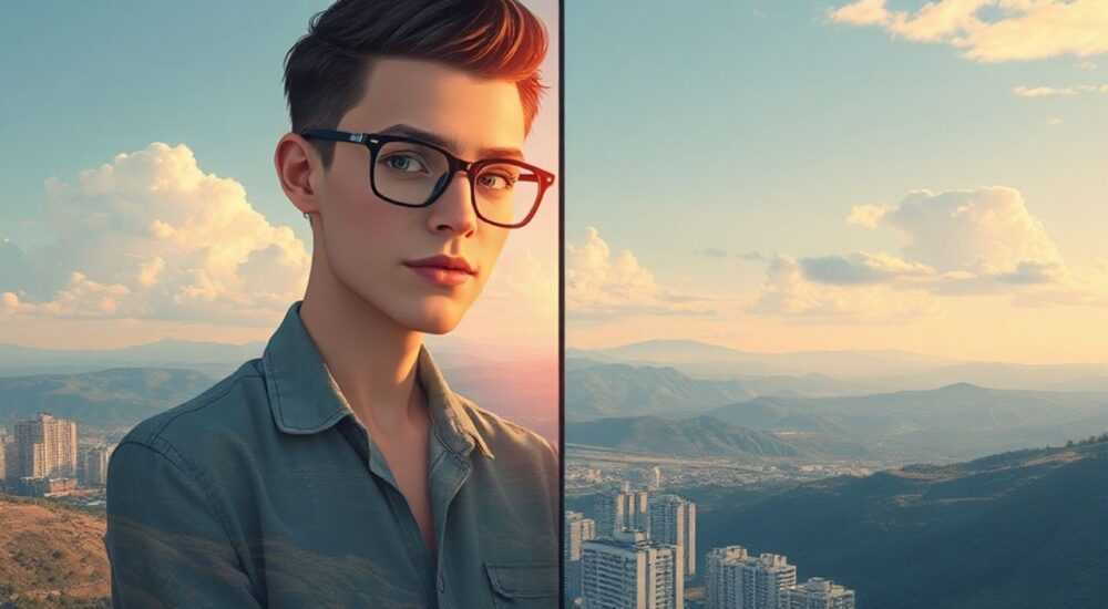 Как зеркалить в фотошопе