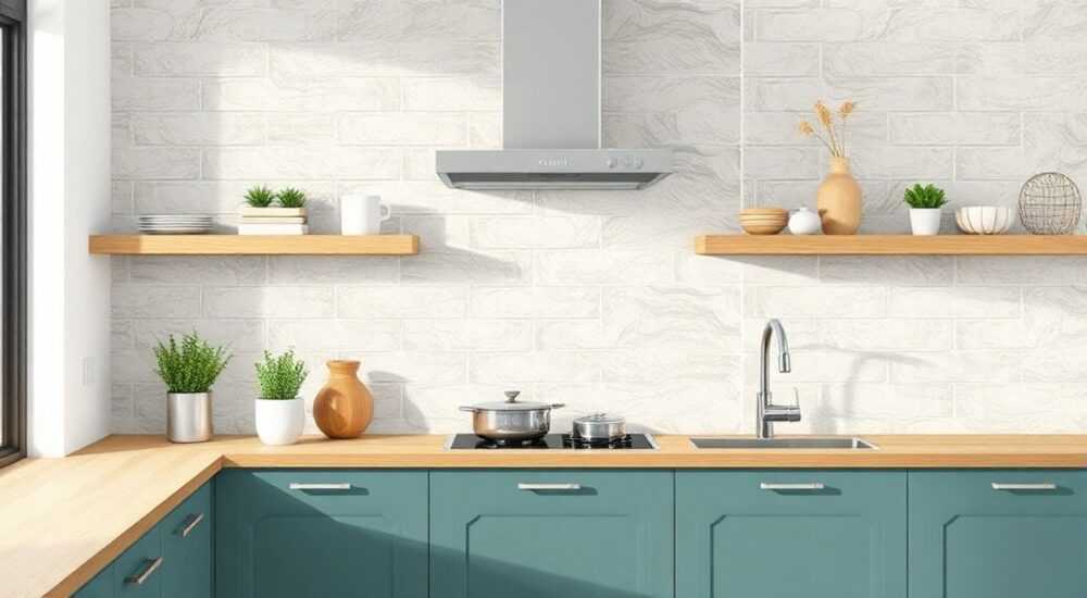 Какая бывает плитка для стен на кухне