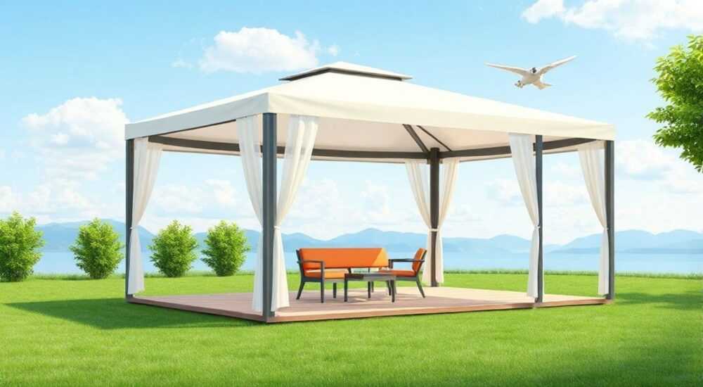 Какие бывают переносные беседки