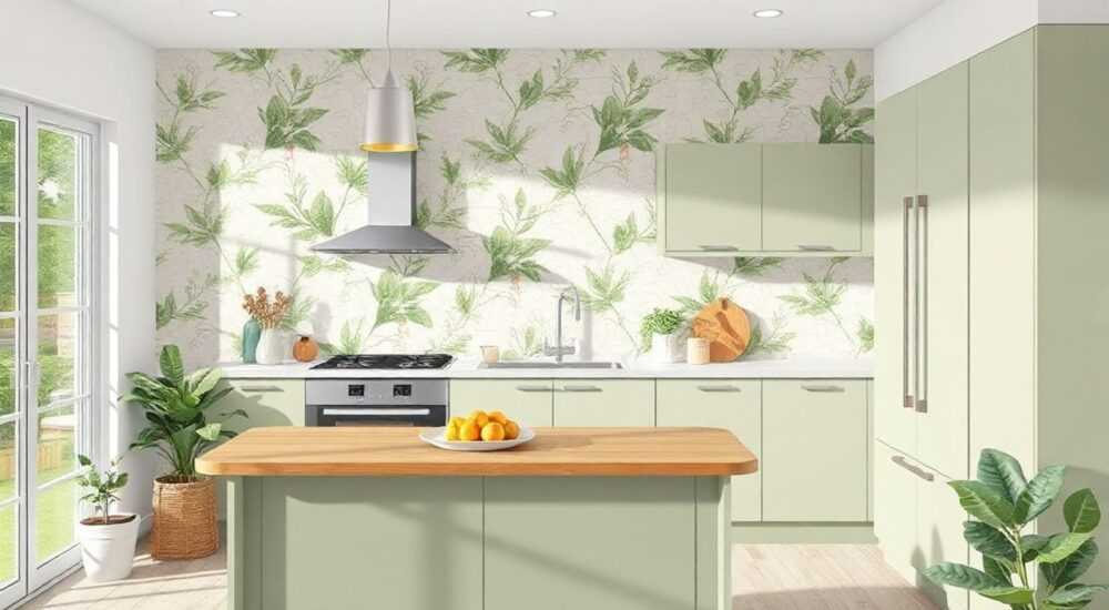 Какие обои выбрать для кухни экологически чистый
