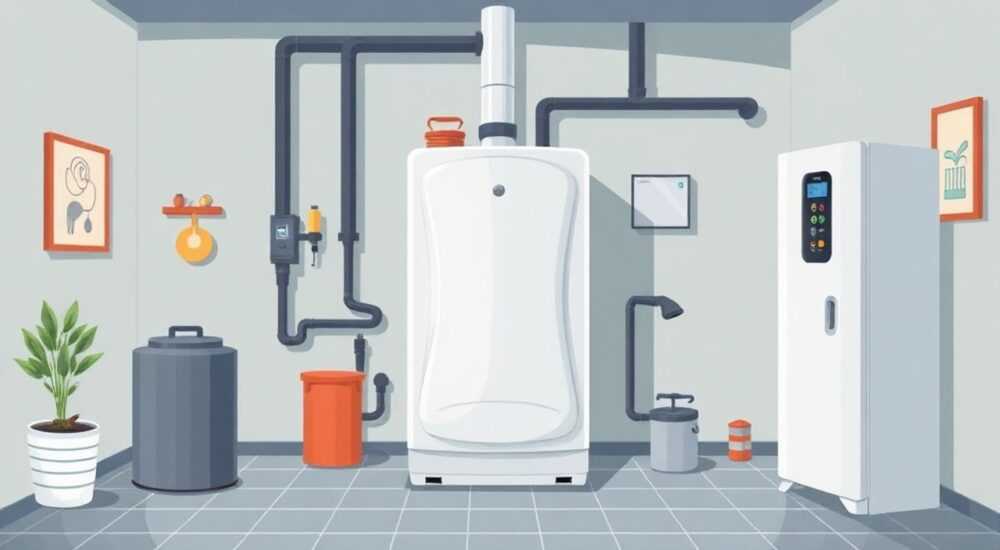 Какие размеры помещения под газовый котел