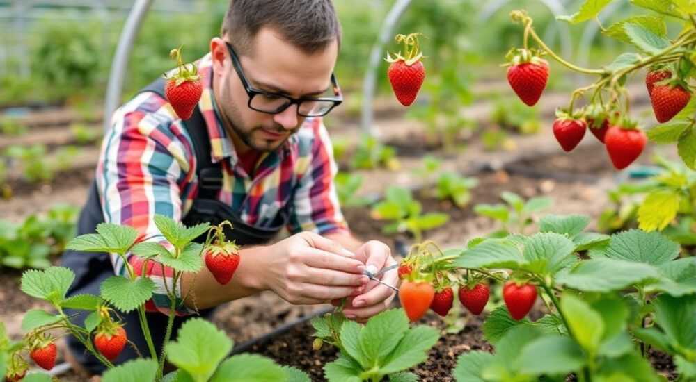 Какие удобрения нужны при посадке клубники