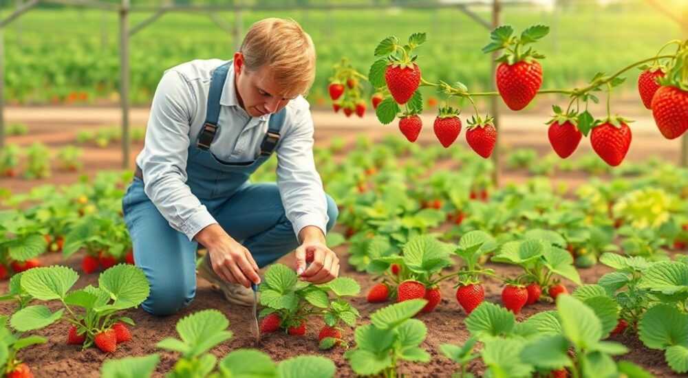 Какое удобрение использовать при посадке клубники