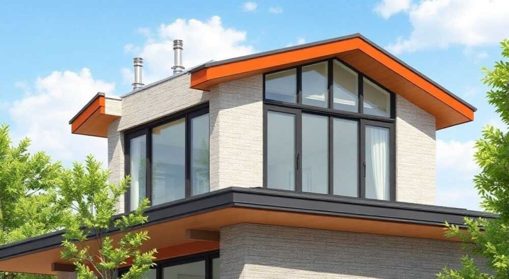 Какой длины делать карниз крыши