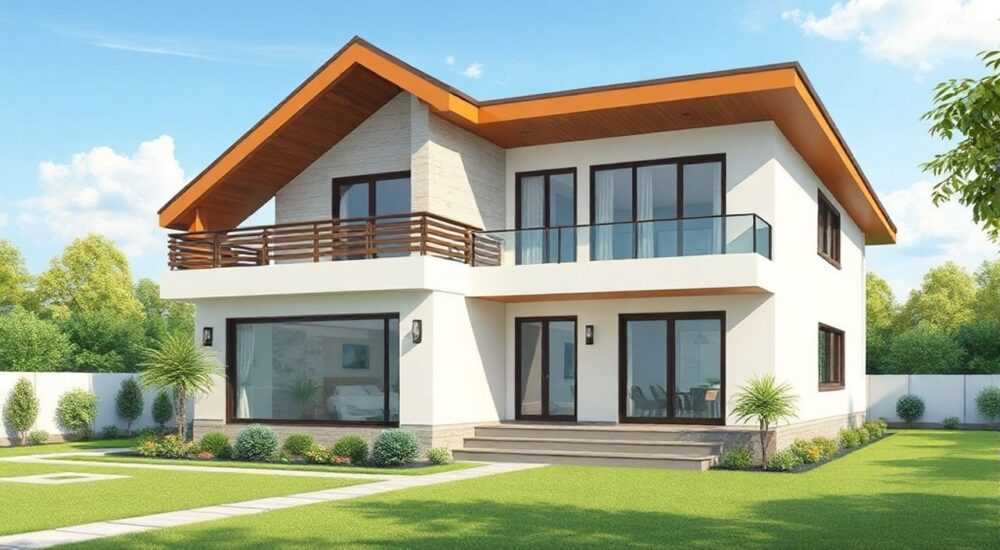 Какой должен быть карниз на крыше дома