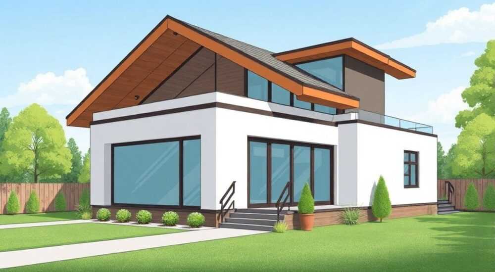 Какой должен быть карниз у крыши
