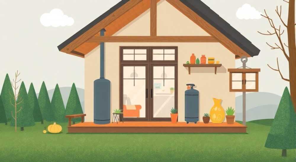 Какой газовый баллон лучше для дачи