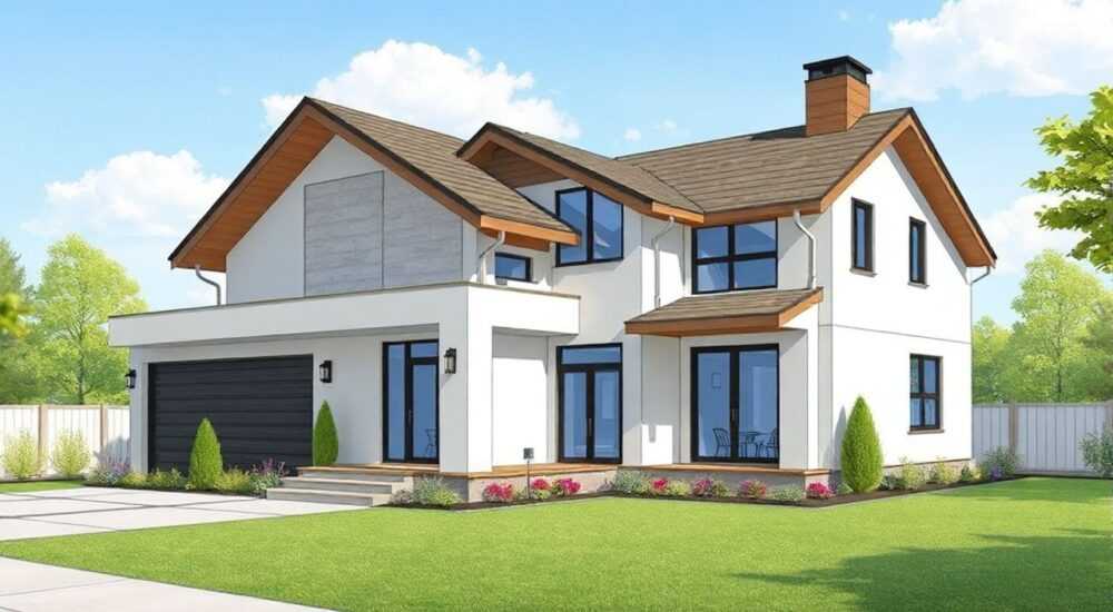 Какой ширины должен быть карниз крыши