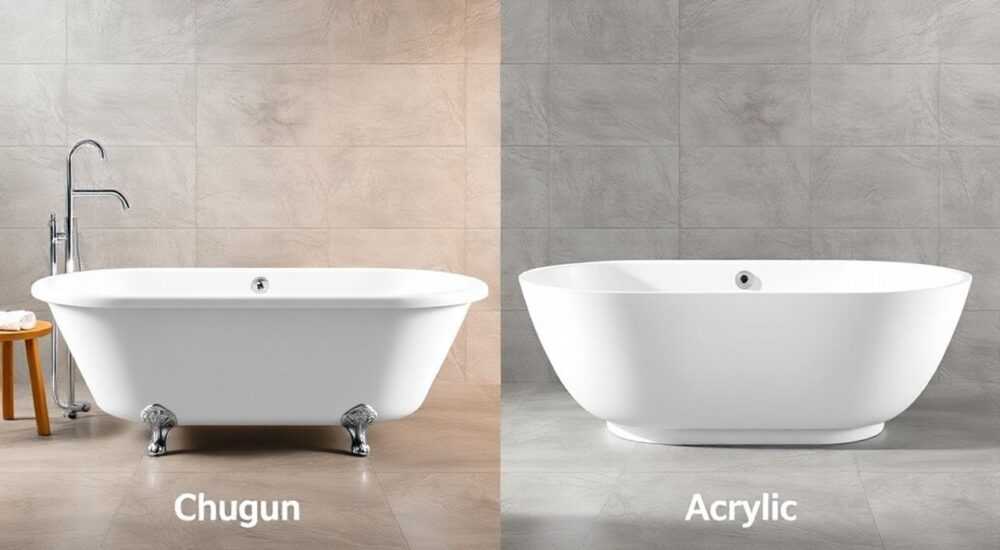 Какую лучше купить ванну чугунную или акриловую