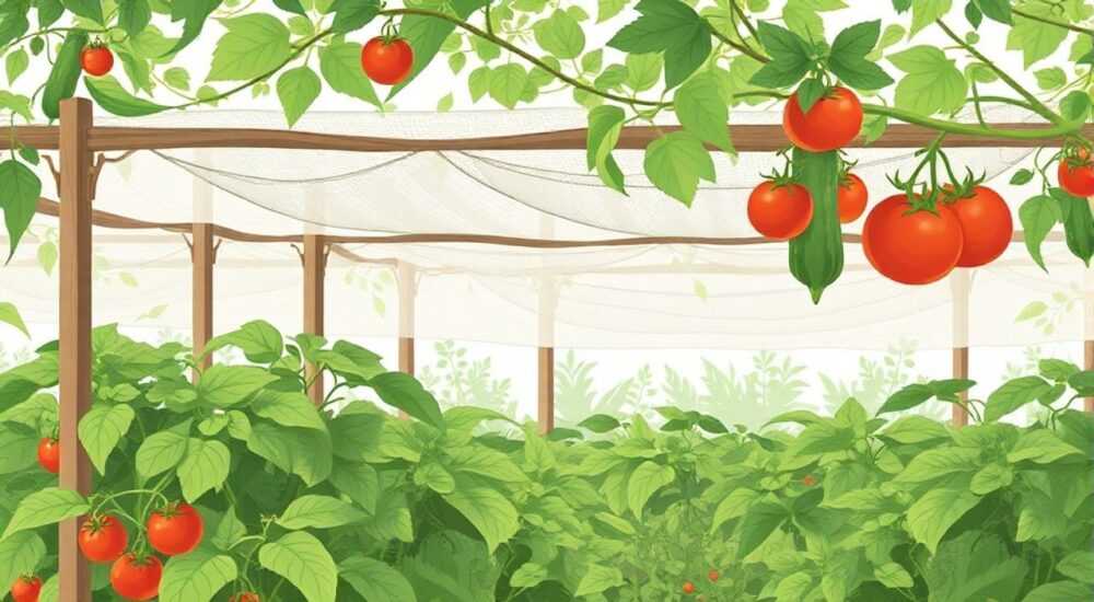 Какую затеняющую сетку выбрать для теплиц с огурцами и томатами