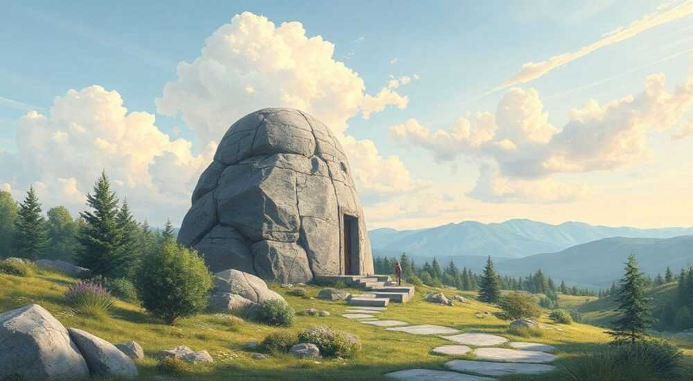 Камень в ландшафте